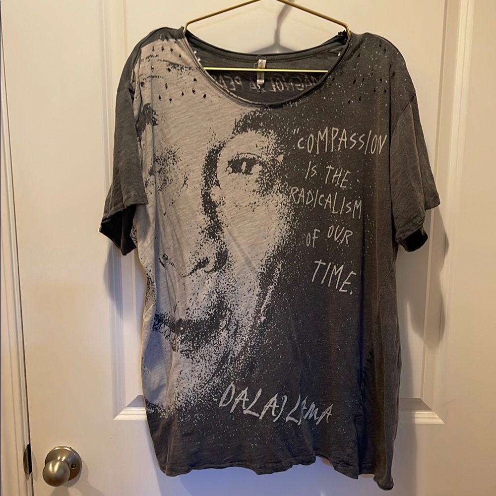 Magnolia Pearl Dalai Lama Quote “compassion is the radicalism of our time” T